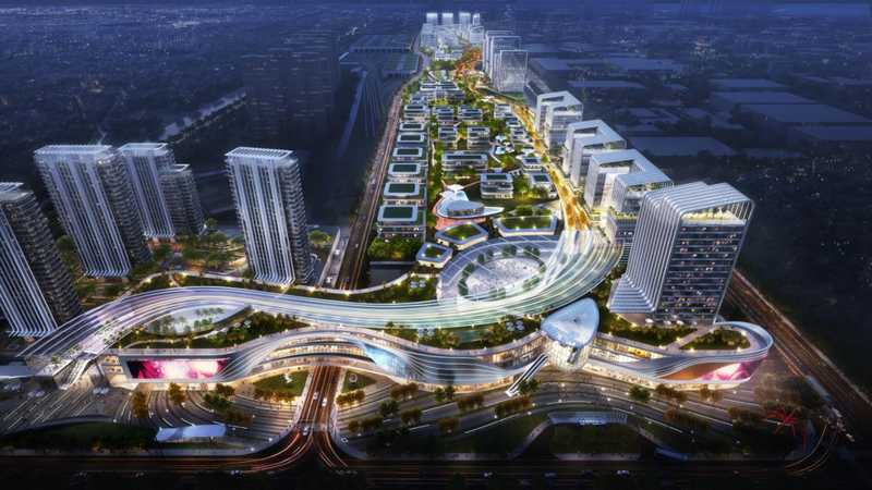  金桥板块新篇章开启；浦发上城三轨TOD综合体蓄势待发，产城融合前景广阔。 房产家居