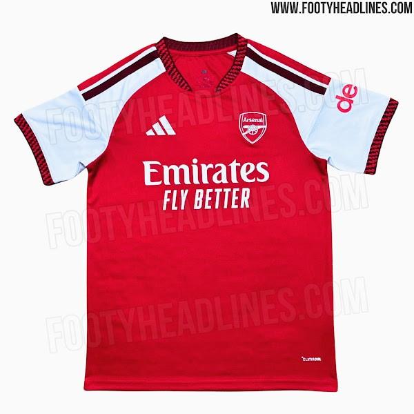  【球衣设计图集】阿森纳新赛季主场装备全解析 体育新闻