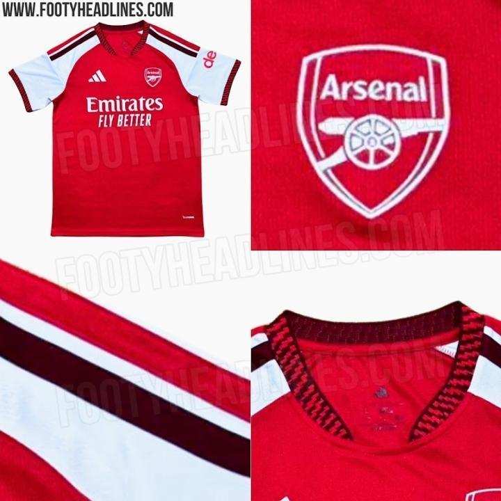  【球衣设计图集】阿森纳新赛季主场装备全解析 体育新闻